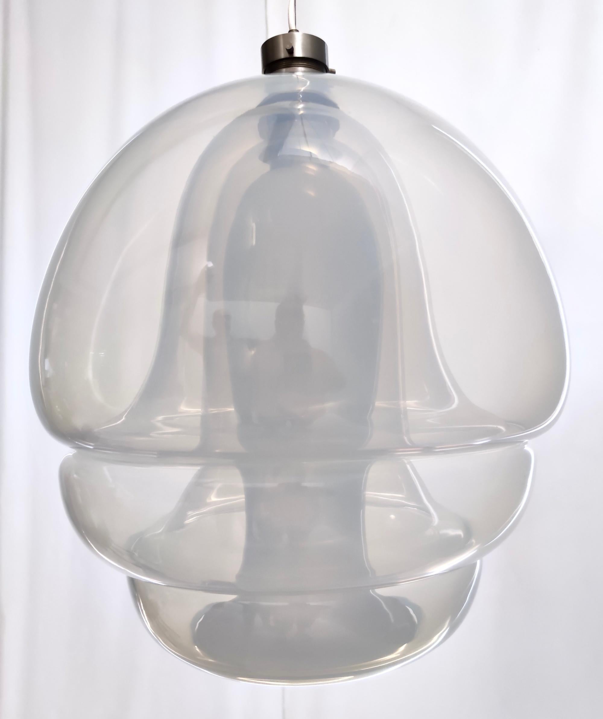 Post-Modern Murano Glass Chandelier 'Polpo' or Ls 134 by Carlo Nason for Mazzega, Italy 1969