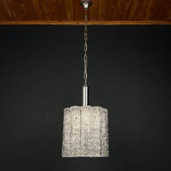Murano glass chandelier Tronchi by Toni Zuccheri for Venini Italy 1970s