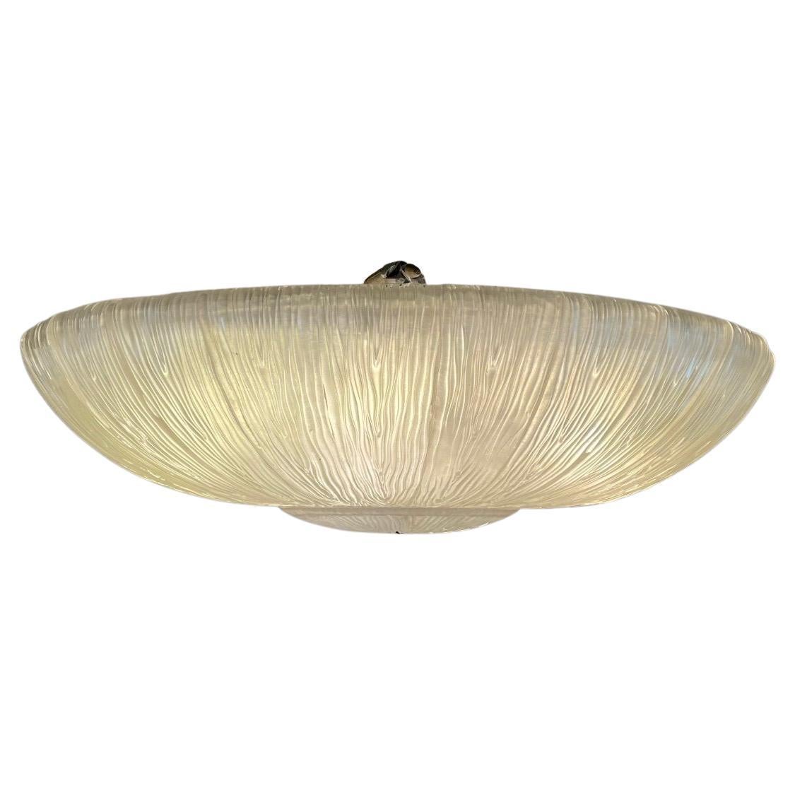 Lustre en verre de Murano, Ufo vers 1980