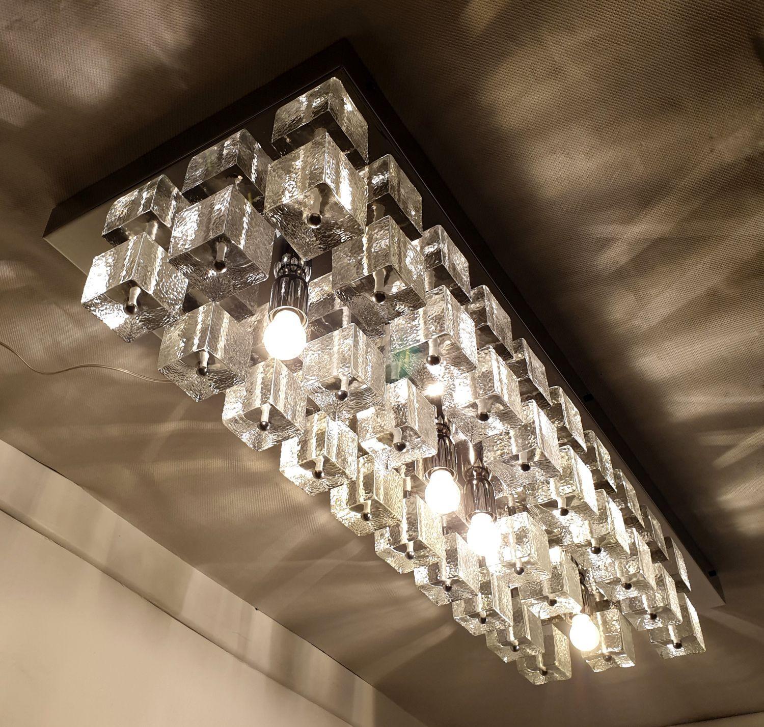 Murano Glass - Empotrable Cromo en Excelente estado para la venta en Dallas, TX
