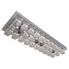 Murano Glas - Chrom Flush Mount