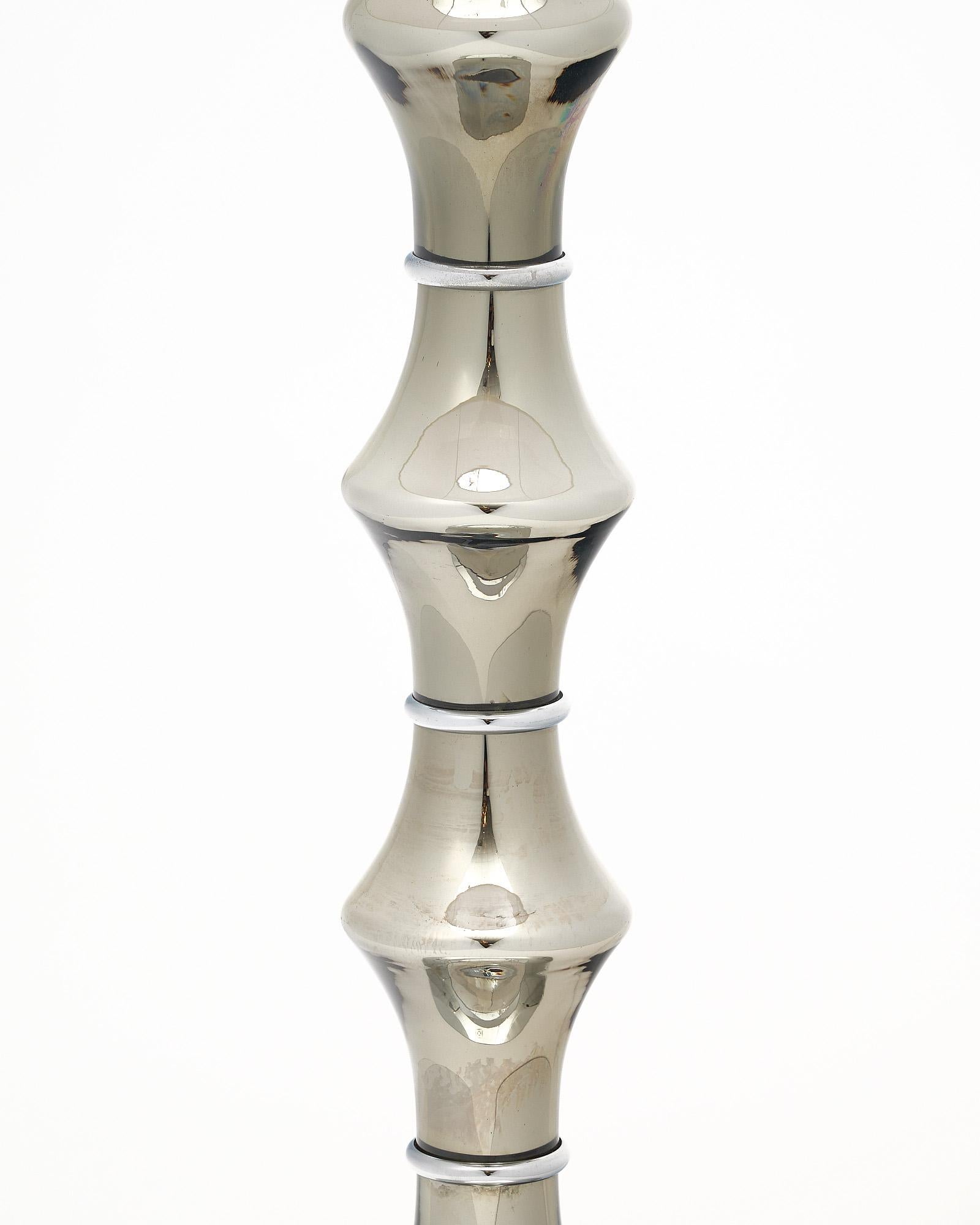 italien Lampes chrome de Murano en vente