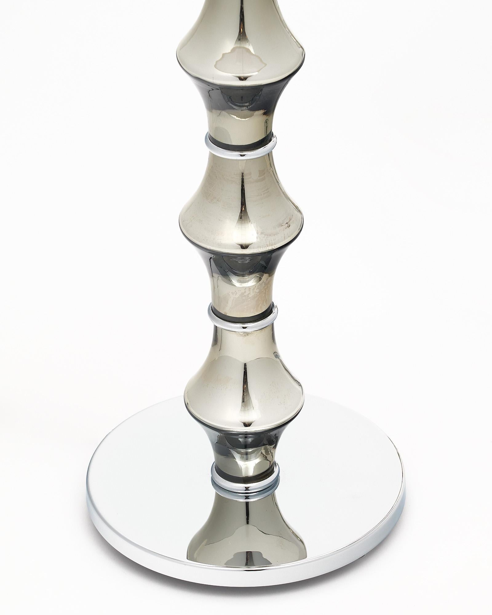 Lampes chrome de Murano en vente 1