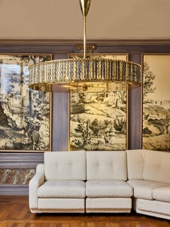 Murano glass Circular chandelier