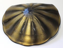 Plat en verre de Murano par Licio Zanetti