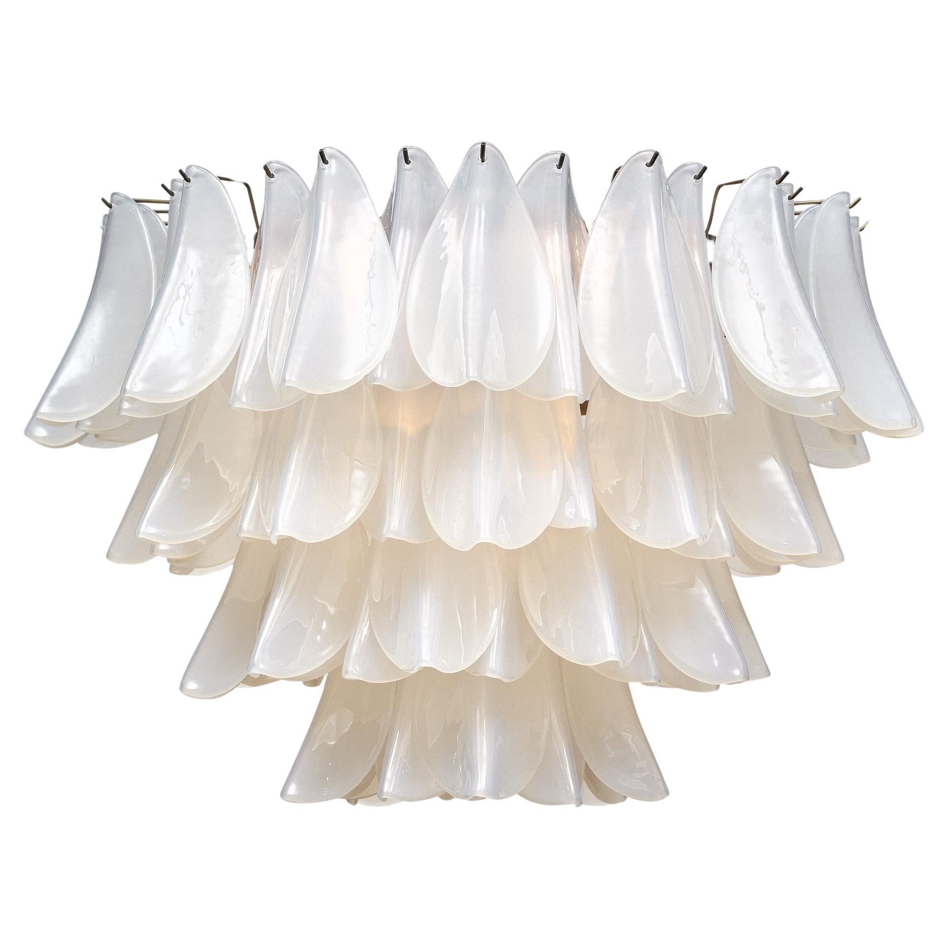 Lampadario "Coda di Rondine" in vetro di Murano in vendita
