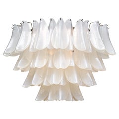 Lustre « Coda di Rondine » en verre de Murano italien, de style moderne du milieu du siècle