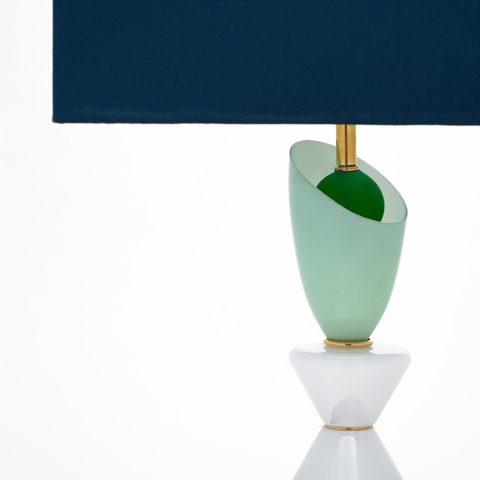 italien Lampes colorées de Murano en vente
