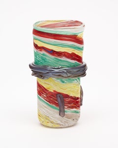 Murano Glas Bunte Vase