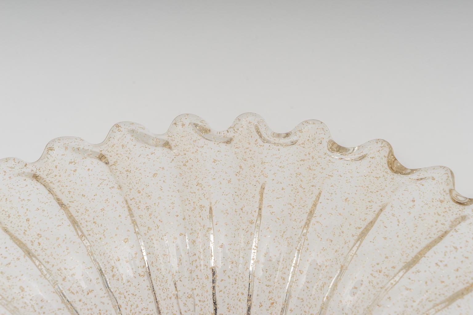Modern Murano Glass Compote