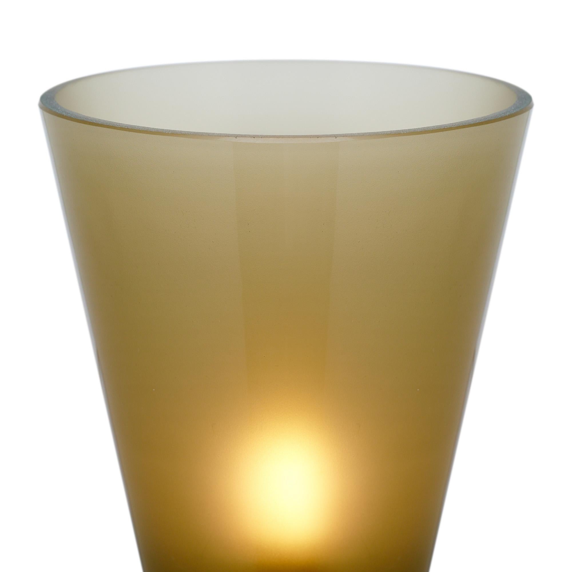 Italian Murano Glass Cone Sconces For Sale
