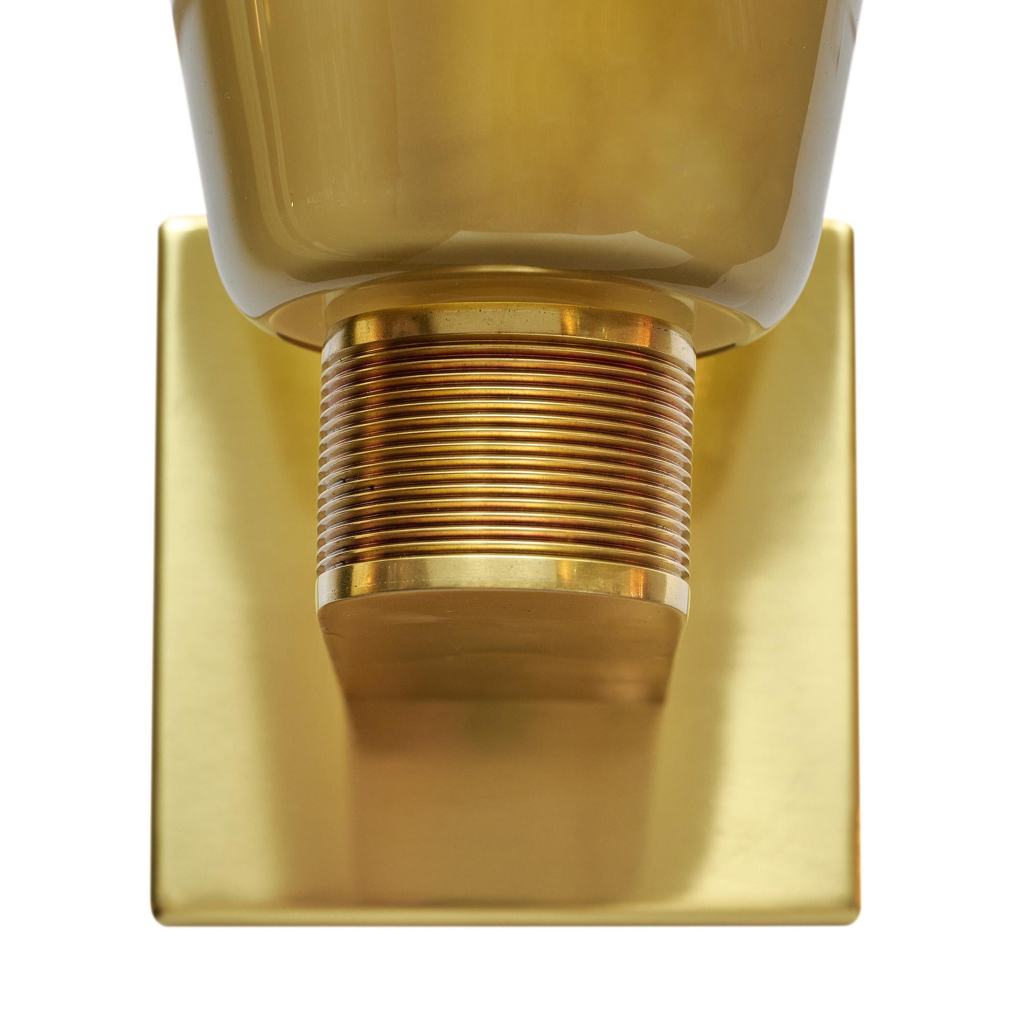Murano Glass Cone Sconces For Sale 1