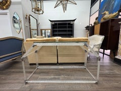 Murano Glass Console Table By Seguso