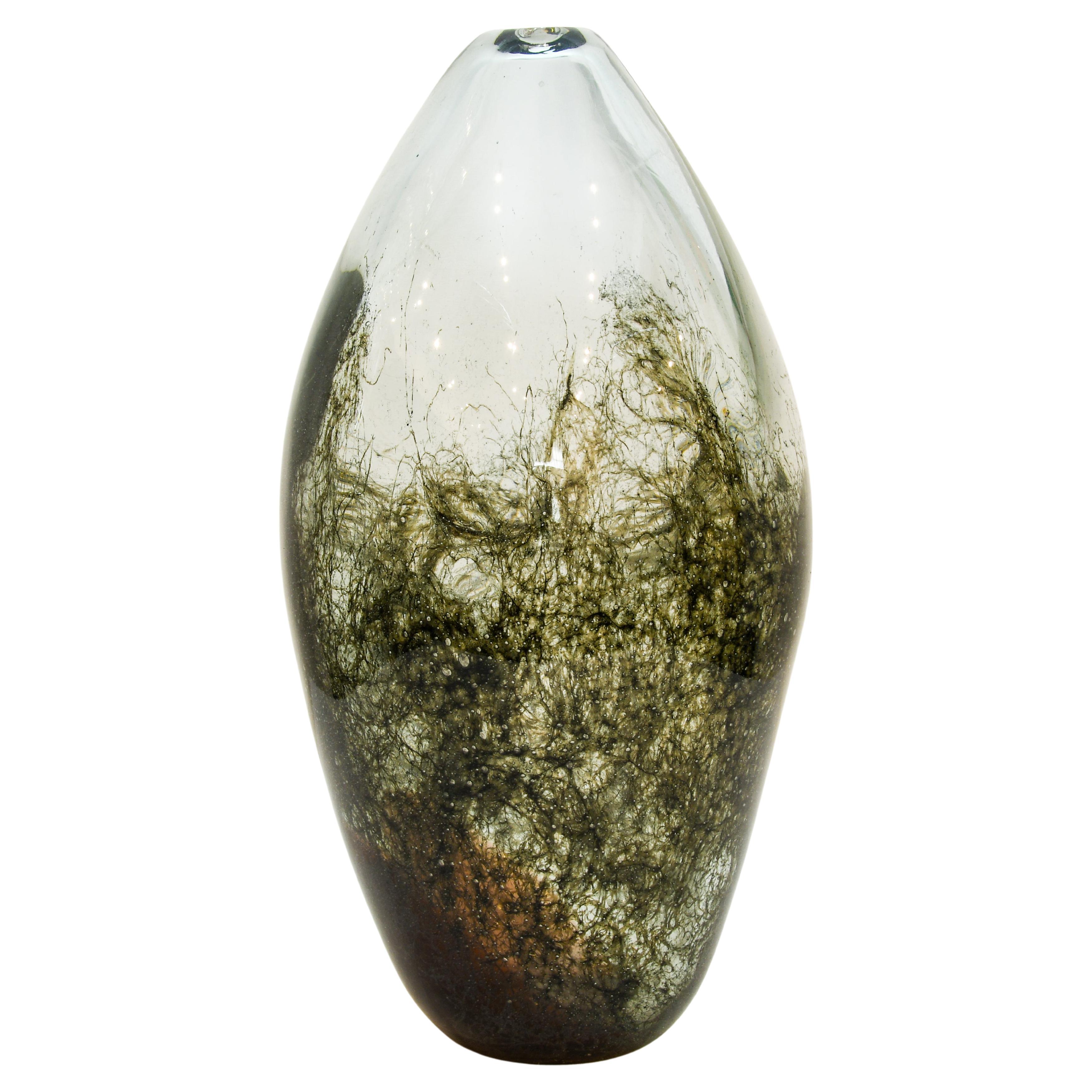 Vaso Crepuscolo in vetro di Murano di Ercole Barovier per Barovier & Toso