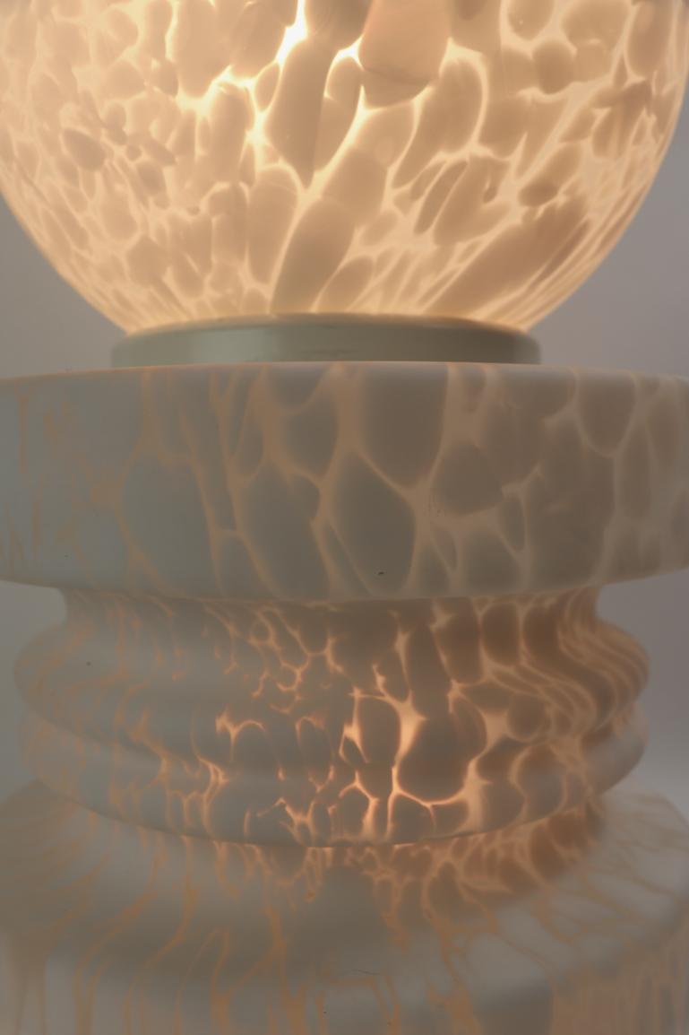 Murano Glass Cumulus Pawn Lamp by Mazzega attributed to Carlo Nason 4