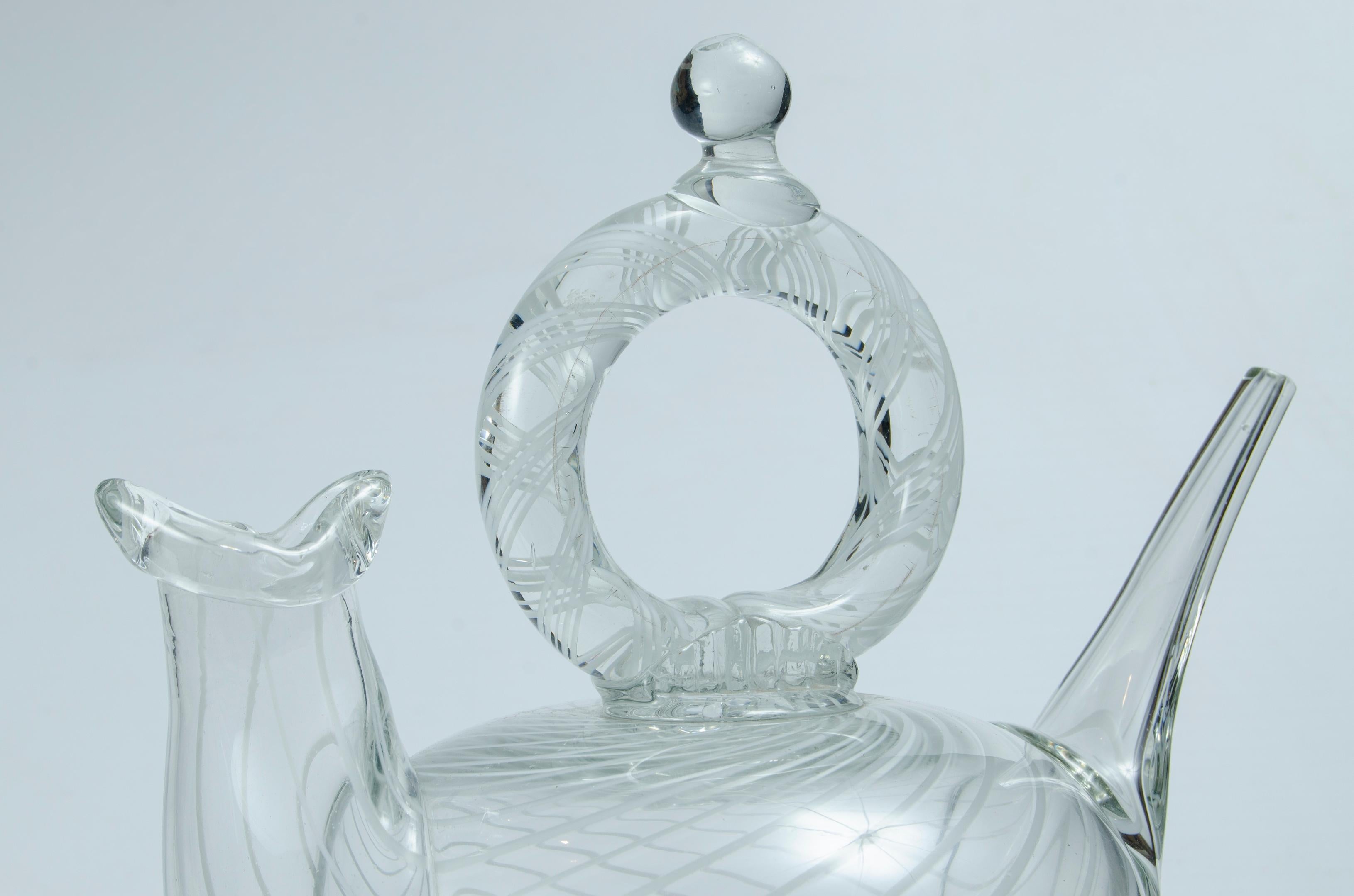 Art Deco Murano Glass Decanter