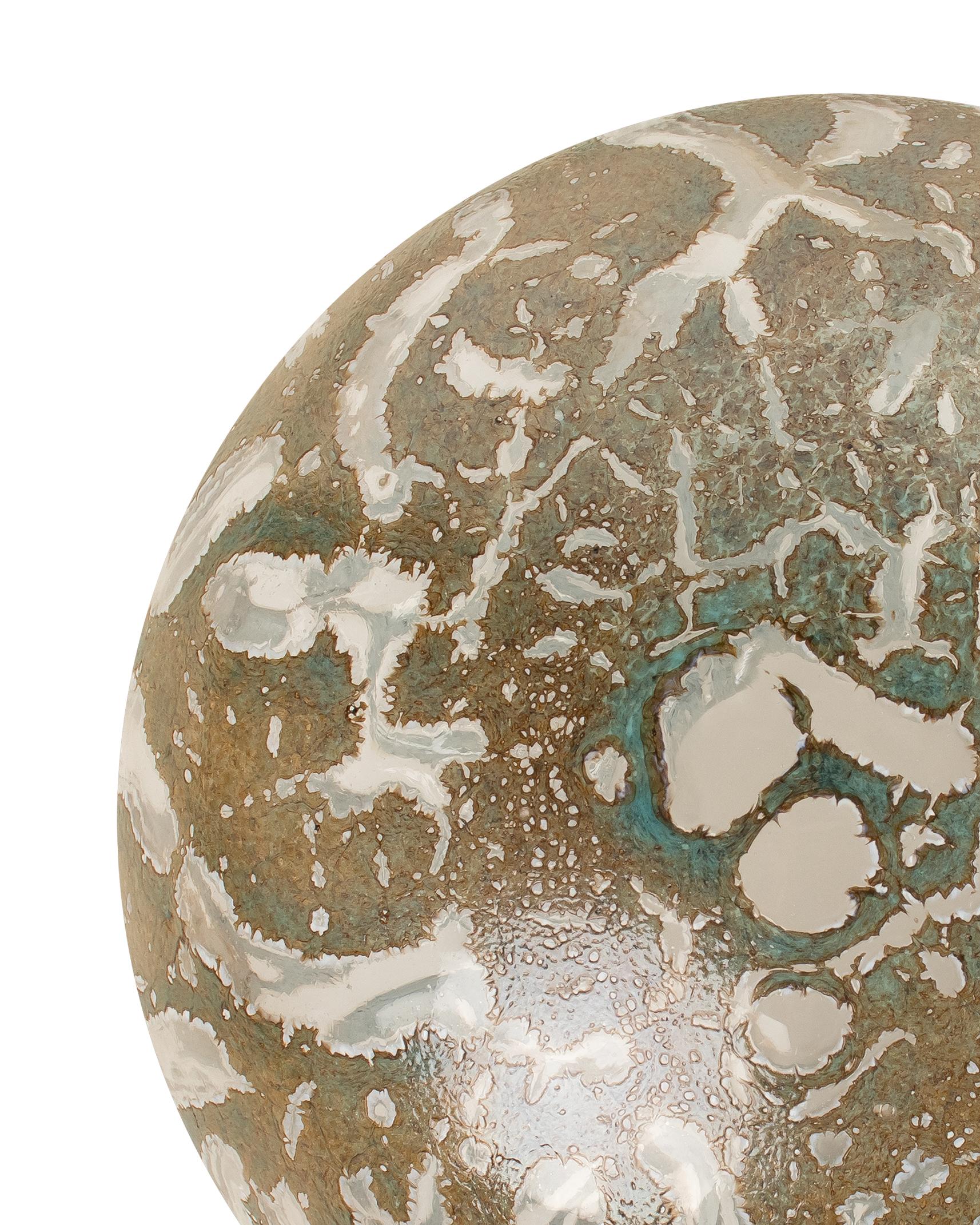 Murano Glas Denim Crown Wandleuchte von Stories Of Italy (Handgefertigt) im Angebot