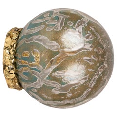 Murano Glas Denim Crown Wandleuchte von Stories Of Italy