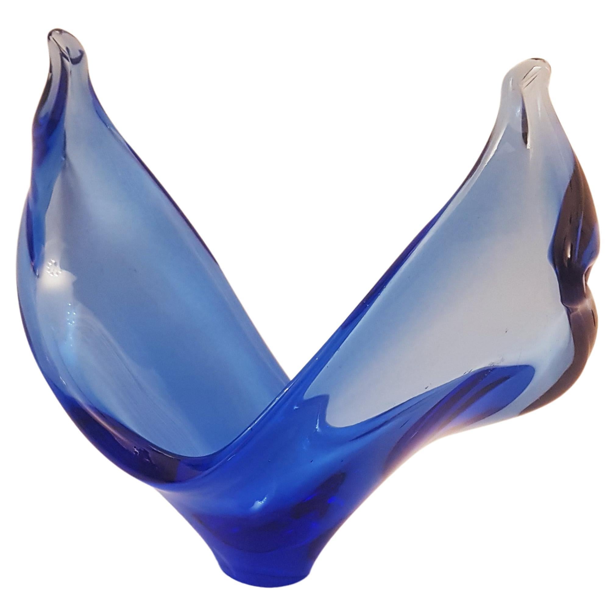 Murano Glass Design Bowl, Vetri Cenedese For Sale