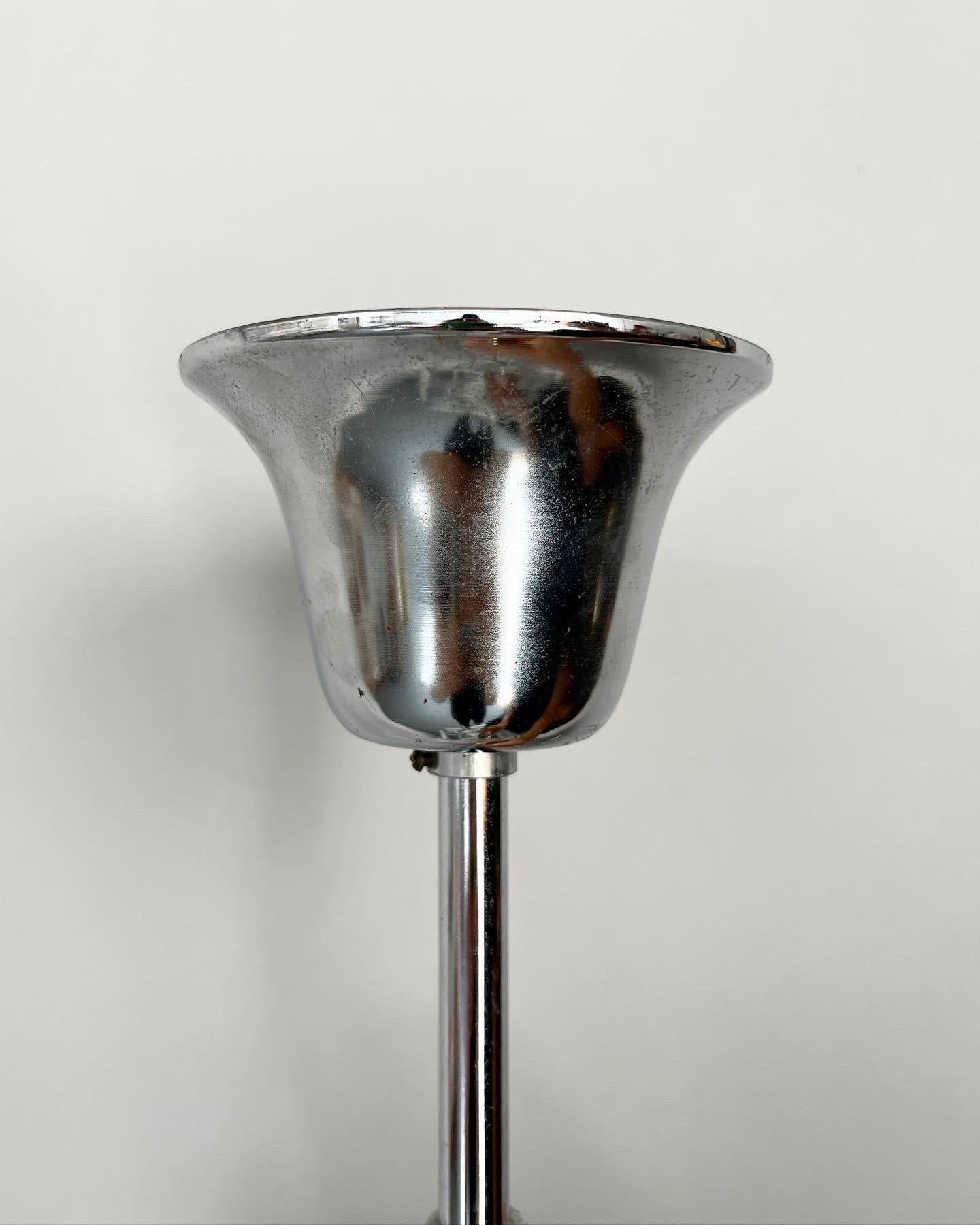 Murano Glass Disc Chandelier Milky Glass Mid Century 1970s 3