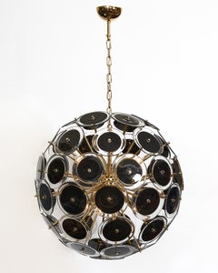 Murano Glass Disc Sputnik Chandelier