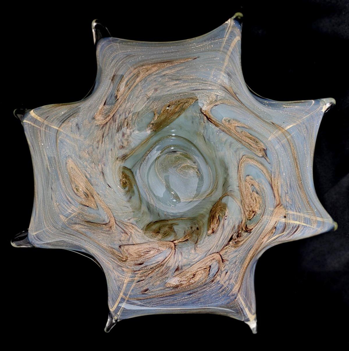 Plato de cristal de Murano, el famoso diseño 