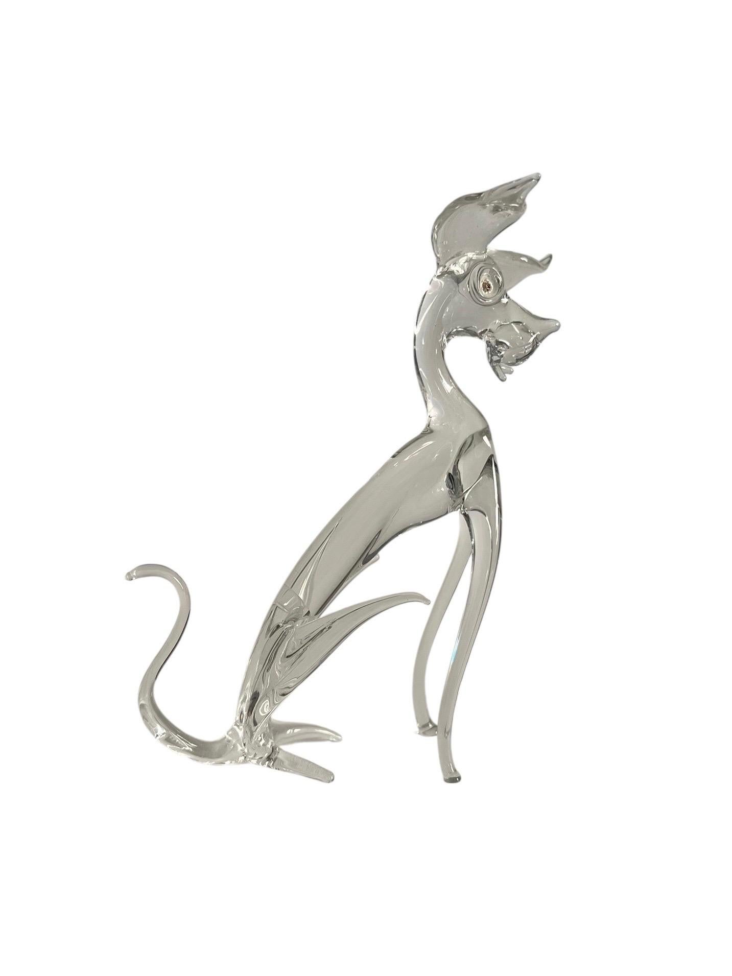 Italiano Cane in vetro di Murano - Italia in vendita