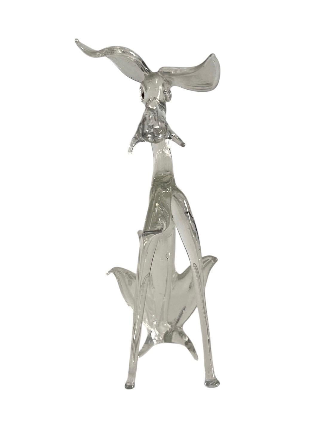 XX secolo Cane in vetro di Murano - Italia in vendita