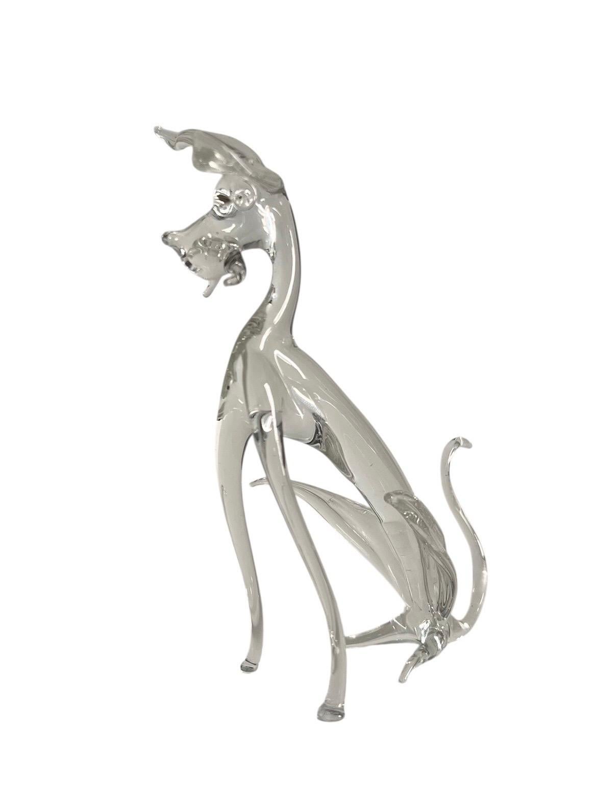 Vetro di Murano Cane in vetro di Murano - Italia in vendita