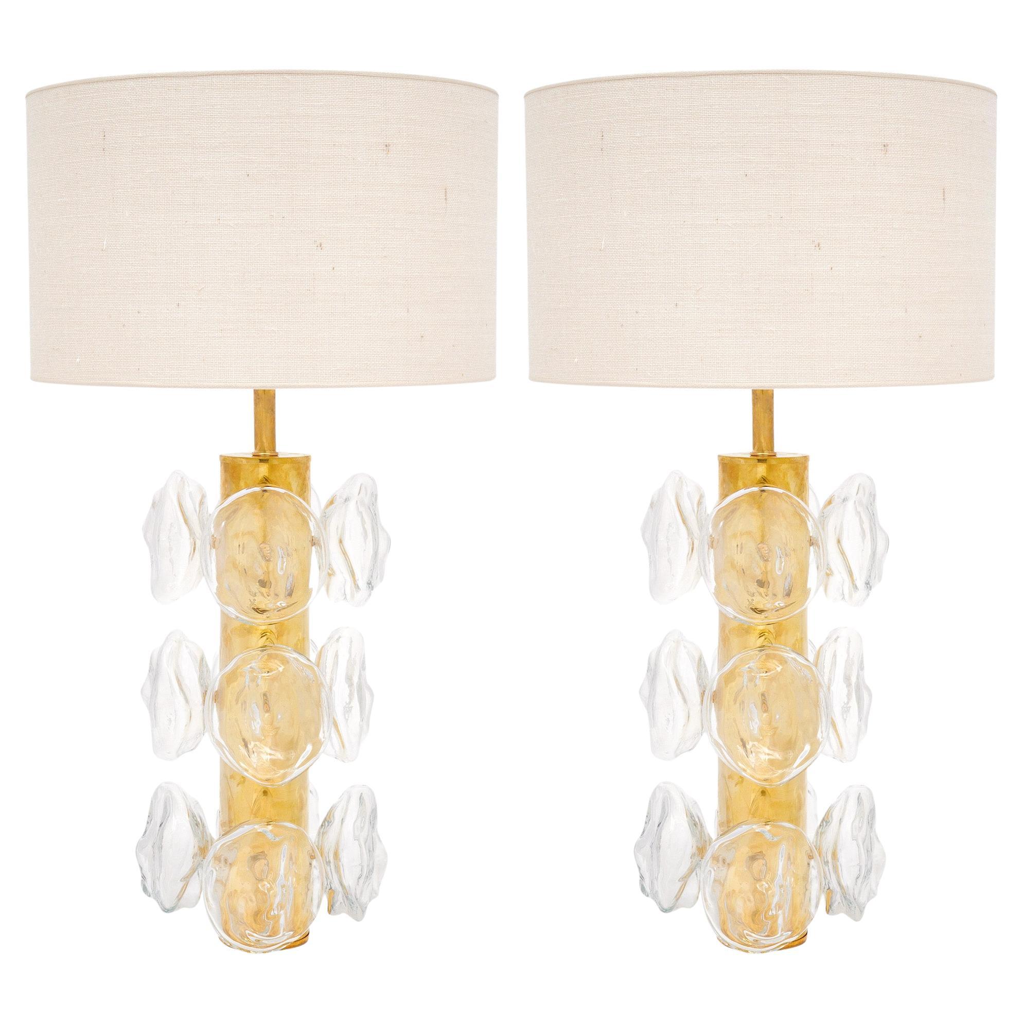 Lampes Dot Dot en verre de Murano en vente
