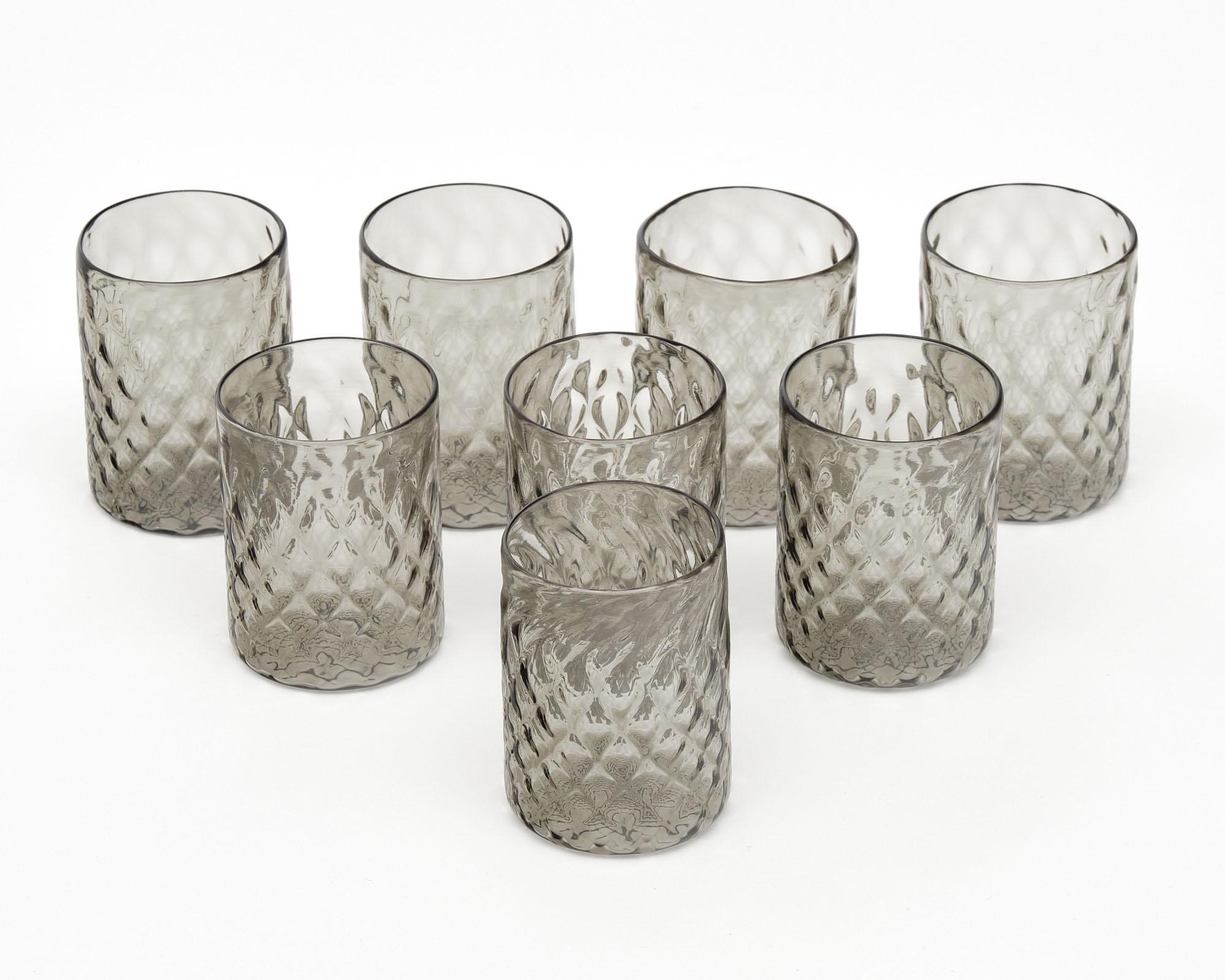 Mid-Century Modern Murano Glass Drinking Set For Sale