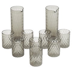 Vintage Murano Glass Drinking Set