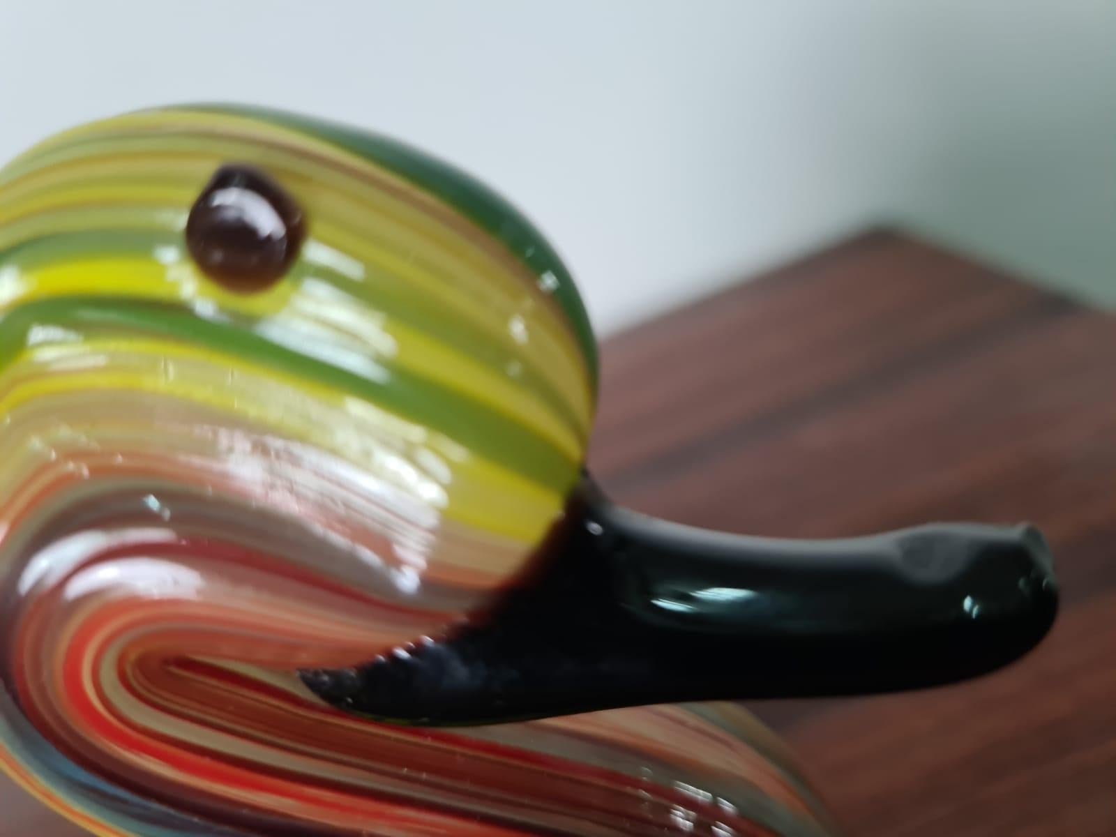 Modern Murano Glass Duck For Sale