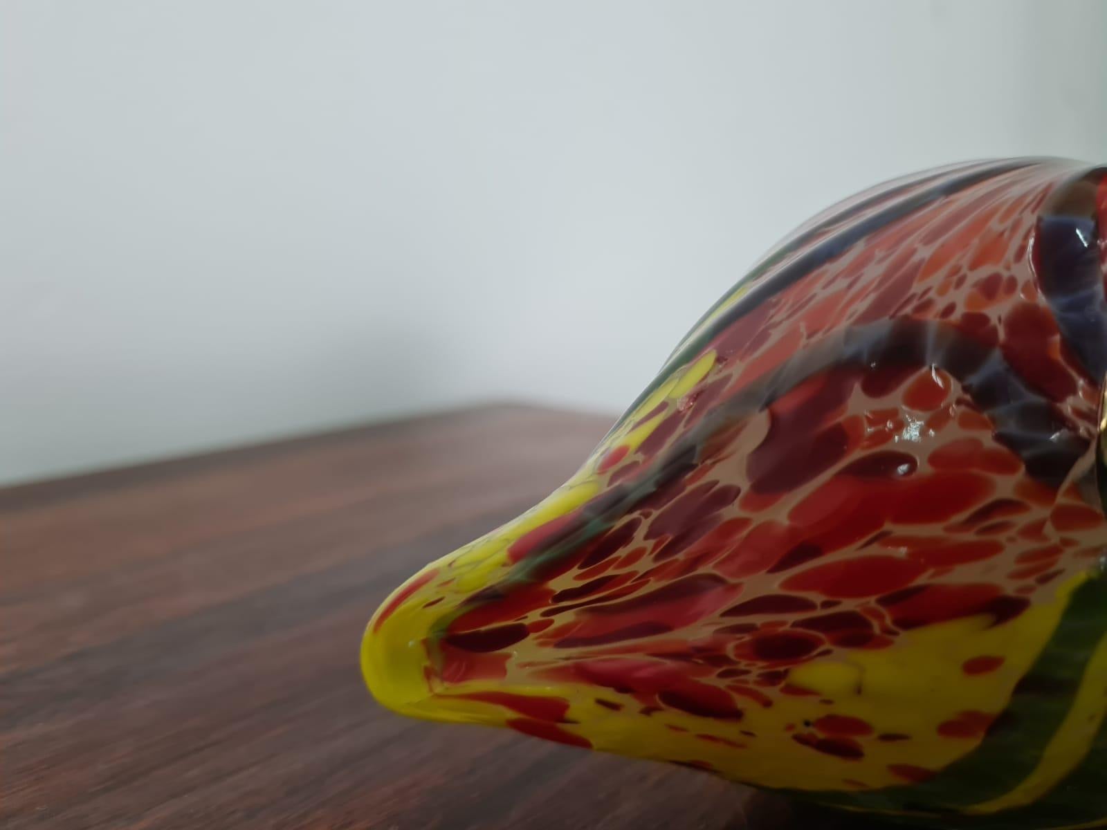Pato de cristal de Murano Vidrio