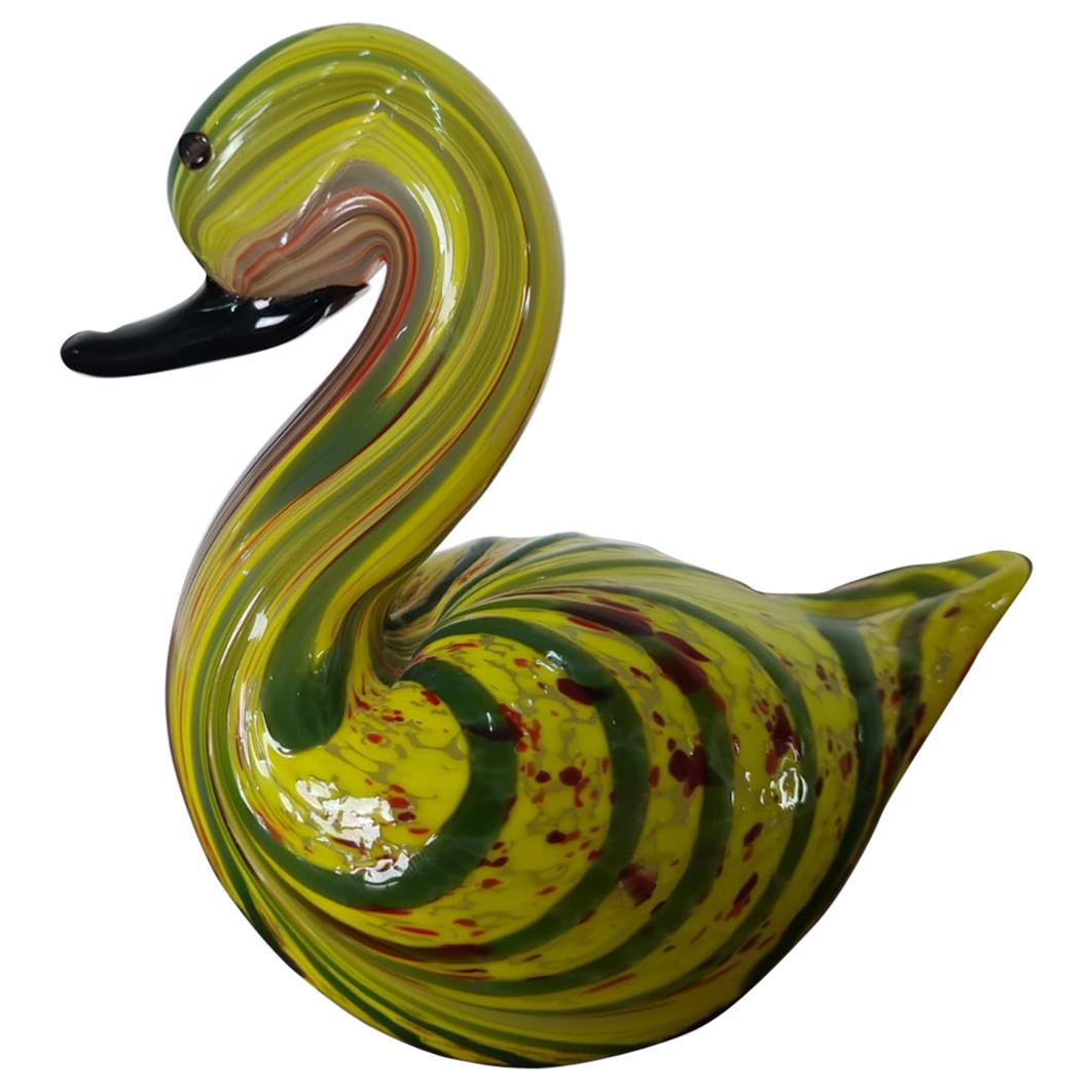 Murano Glass Duck For Sale