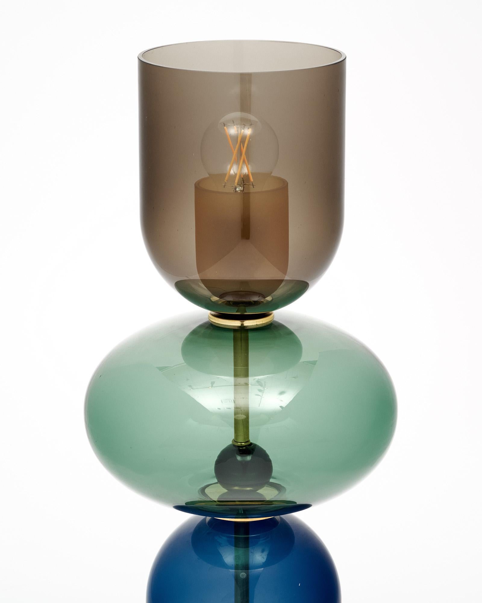 Lampade a urna in vetro di Murano in stile Ettore Sottsass In condizioni Nuovo in vendita a Austin, TX
