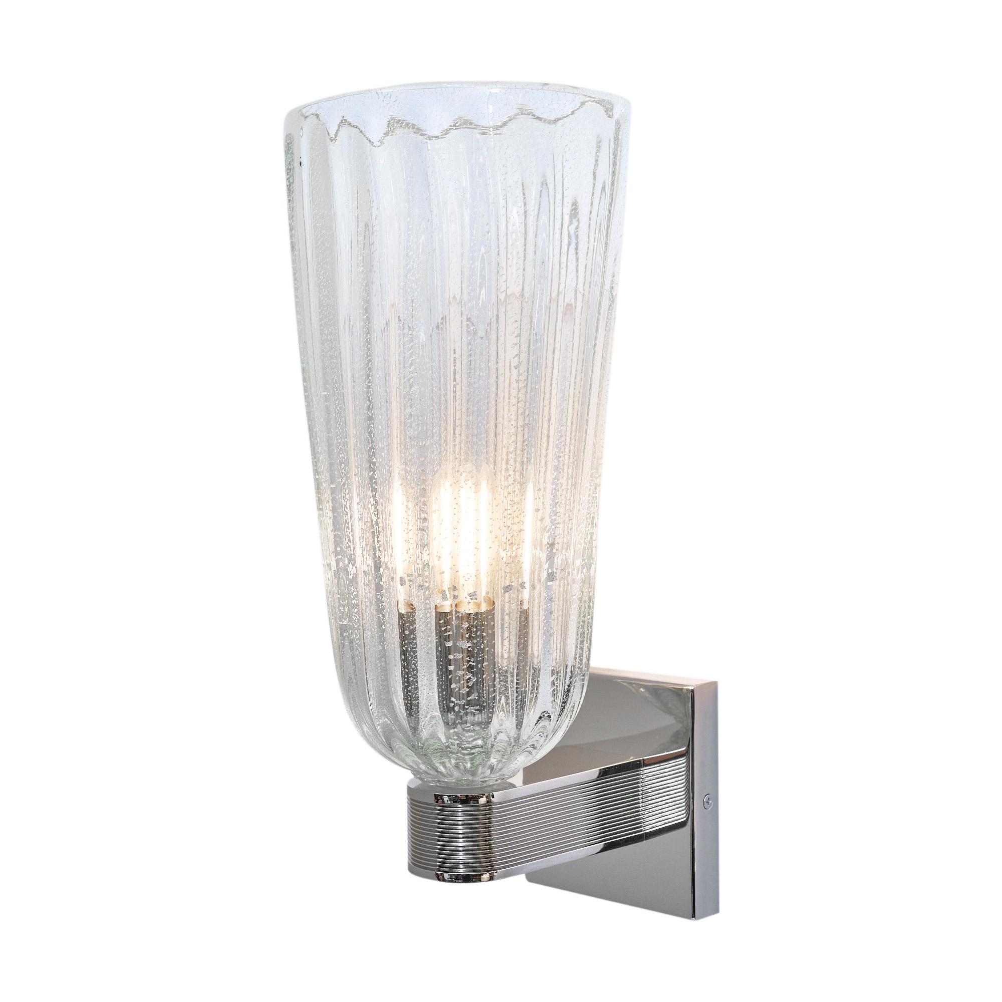 Apliques Fazzoletto de cristal de Murano Italiano en venta
