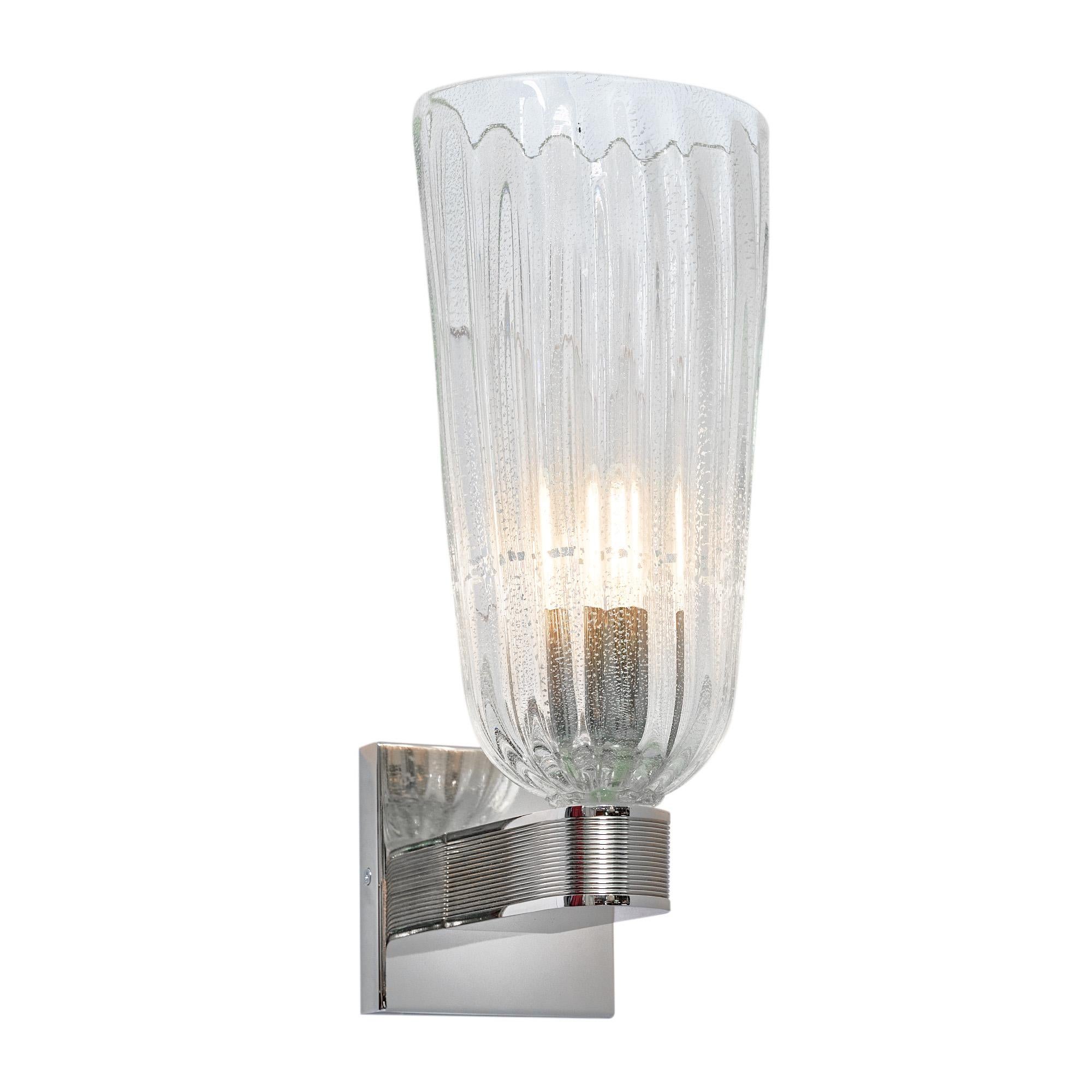Apliques Fazzoletto de cristal de Murano Cristal de Murano en venta