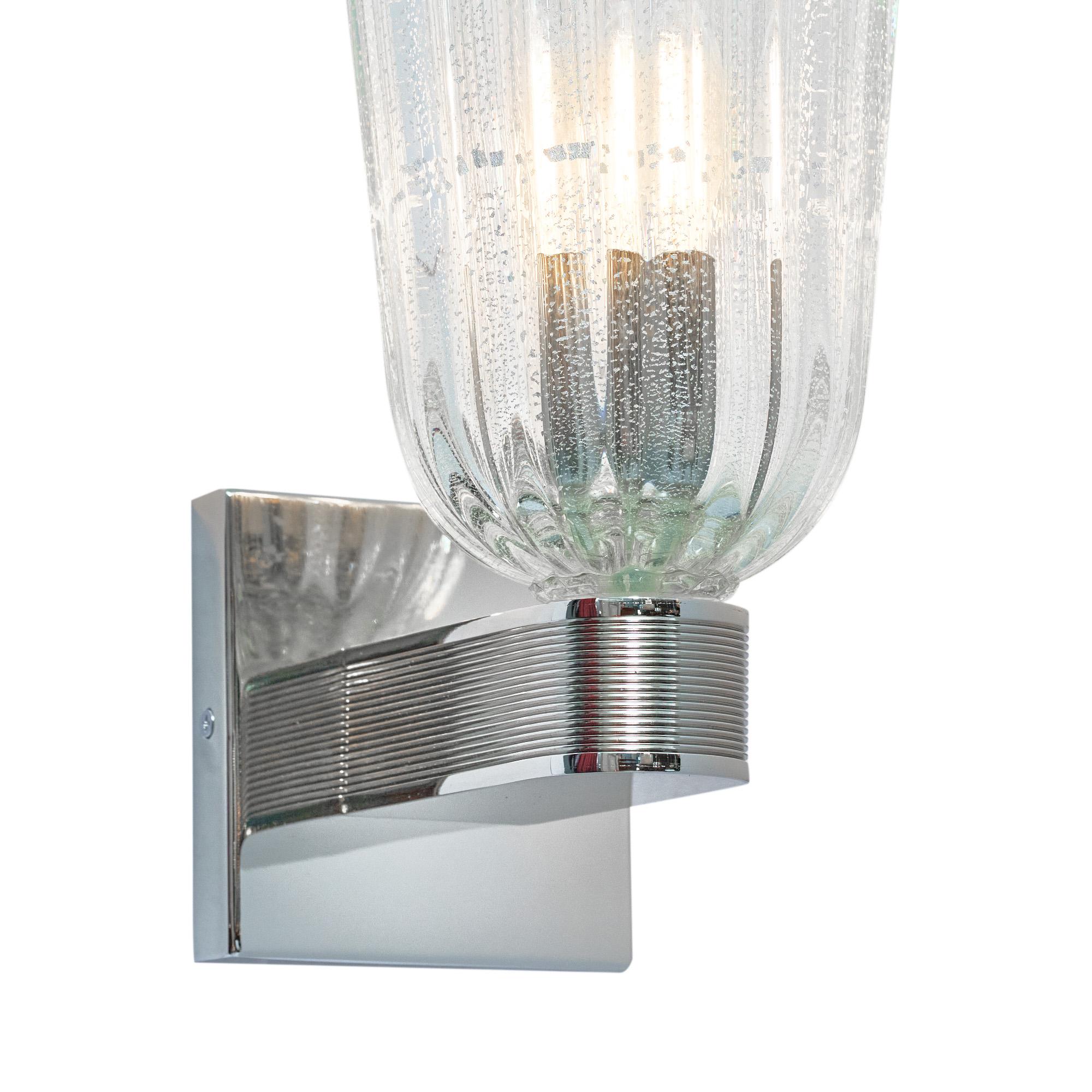 Apliques Fazzoletto de cristal de Murano en venta 1