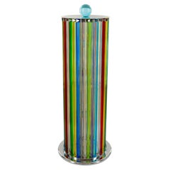 Murano Glass Fendi Floor Lamp by Giovanni Dalla Fina, 1980s