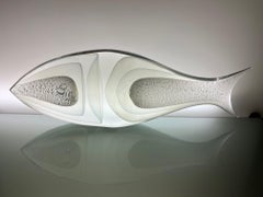 Murano-Glasfisch-Skulptur von Alberto Donà