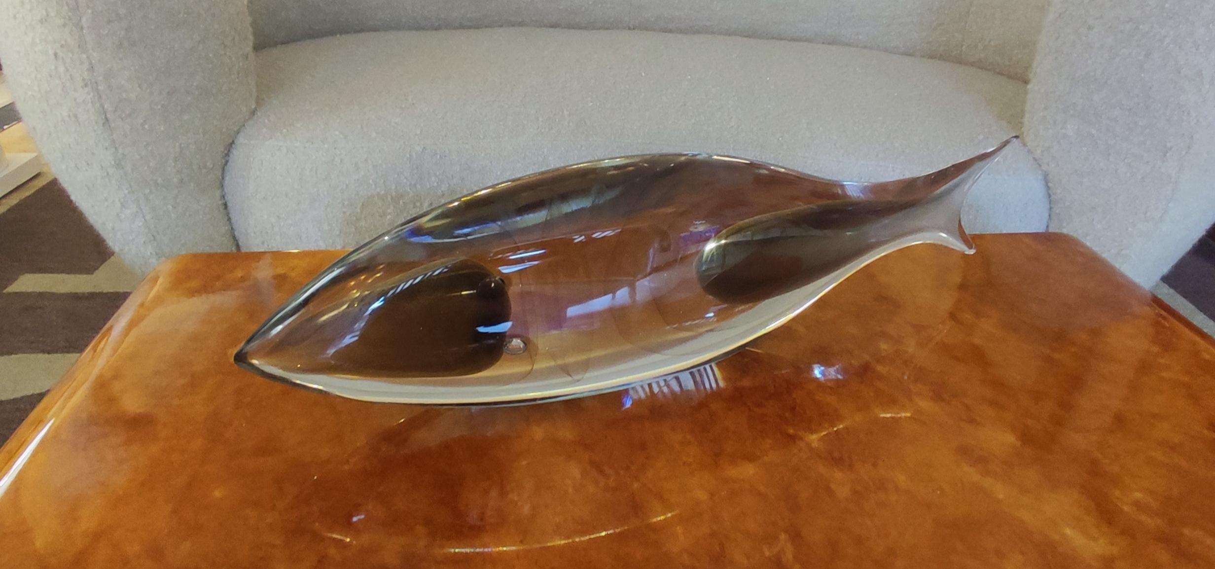 Murano Glass Fish Sculpture by Alberto Dona For Sale 2
