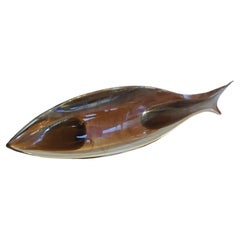 Murano Glass Fish Sculpture by Alberto Dona