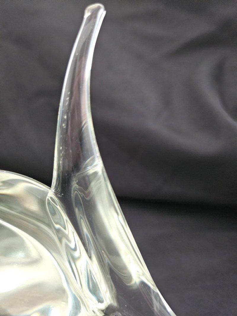 Scultura di pesce in vetro di Murano della metà del secolo scorso da 8,5 pollici, Licio Zanetti o Seguso in vendita 10