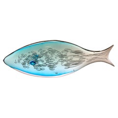 Murano Glass Fish Sculpture by Alberto Donà