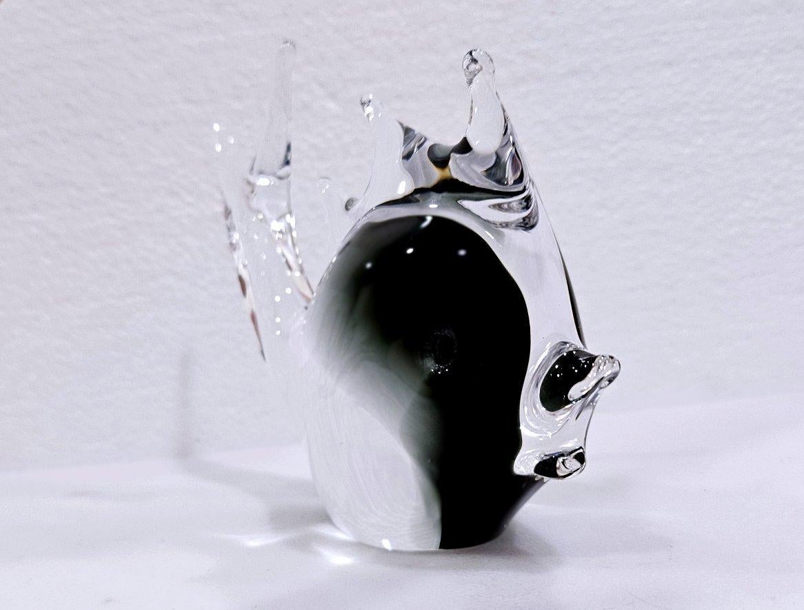 Mid-Century Modern Murano Glass Fish Sculpture von V. Nason & Co - CLOSING SALE im Angebot 3