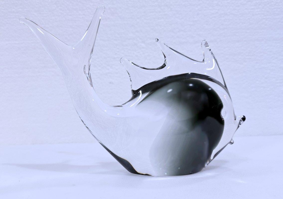 Mid-Century Modern Murano Glass Fish Sculpture von V. Nason & Co - CLOSING SALE im Angebot 6
