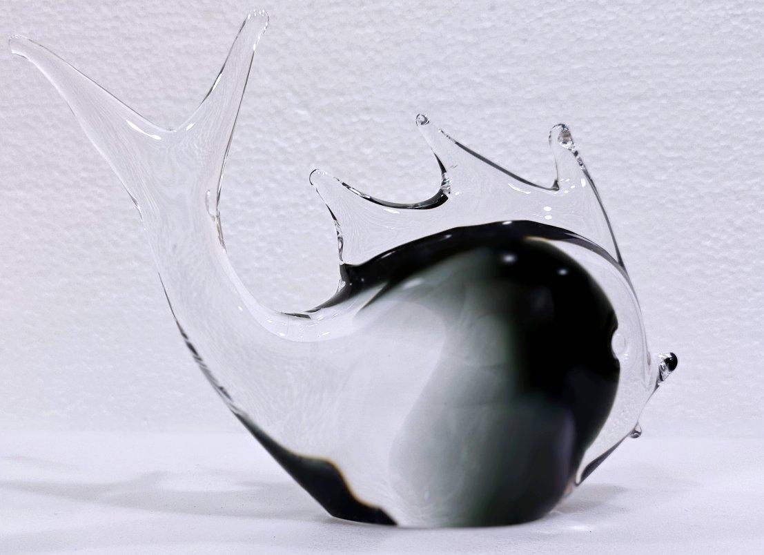 Mid-Century Modern Murano Glass Fish Sculpture von V. Nason & Co - CLOSING SALE (Moderne der Mitte des Jahrhunderts) im Angebot