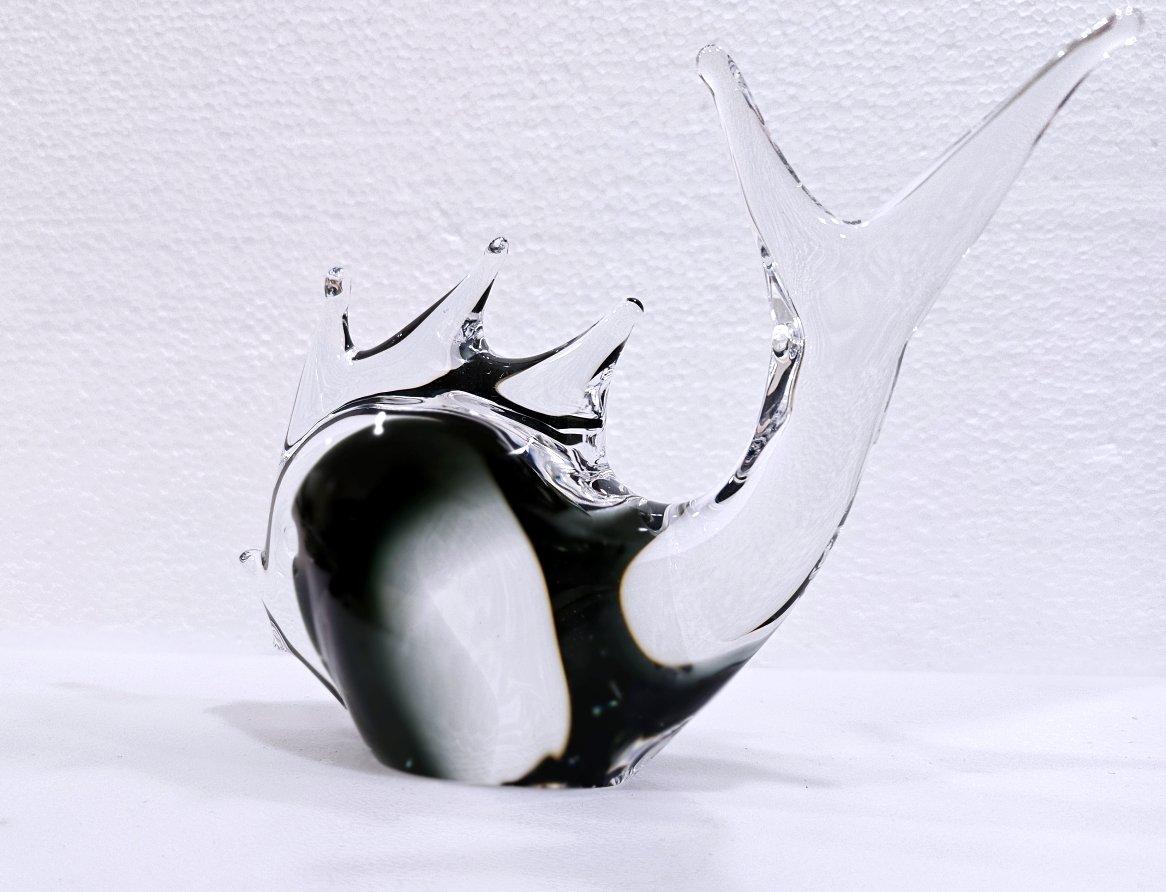 Mid-Century Modern Murano Glass Fish Sculpture von V. Nason & Co - CLOSING SALE im Zustand „Gut“ im Angebot in Warrenton, OR