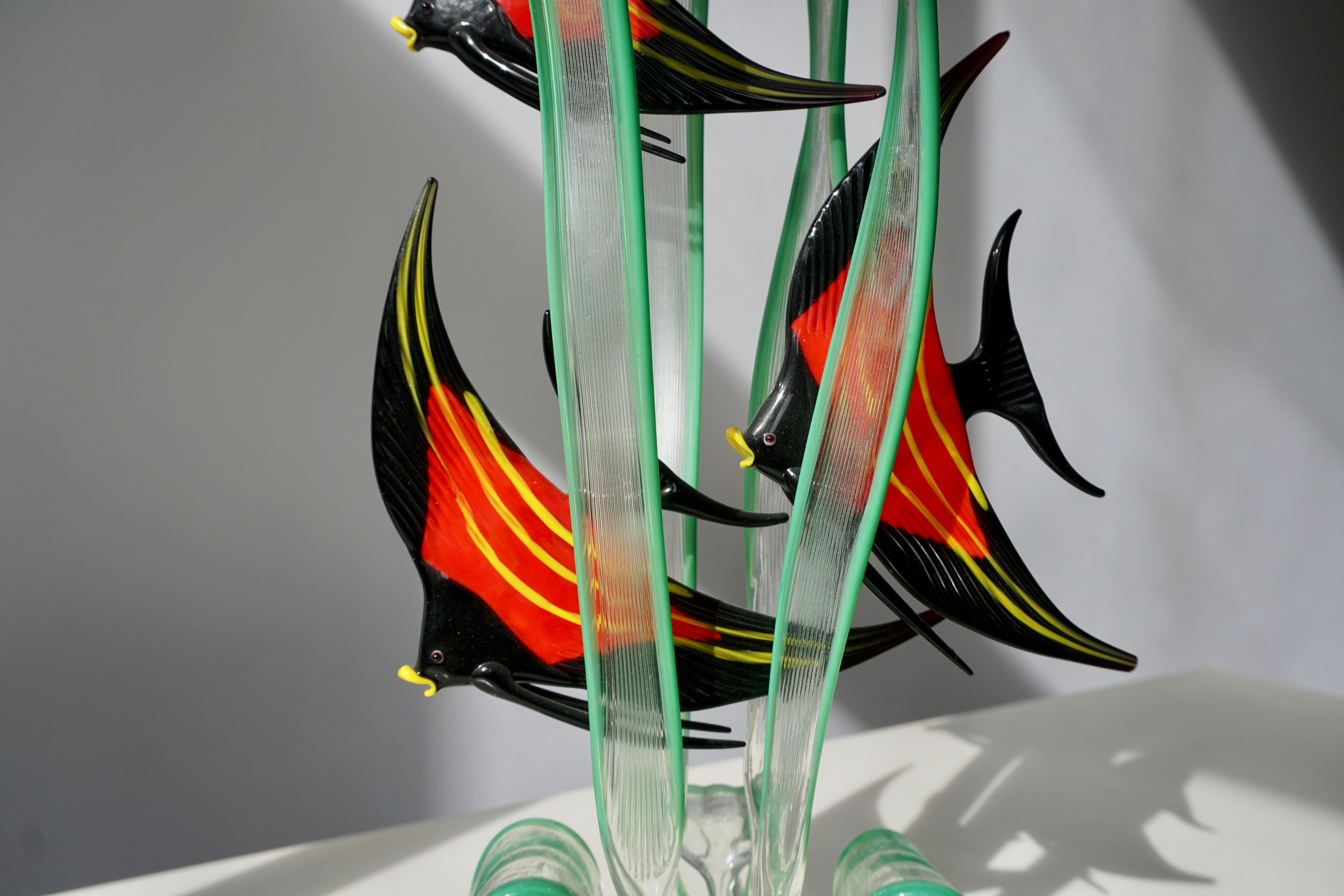 Murano Glass Fish Sculpture 1